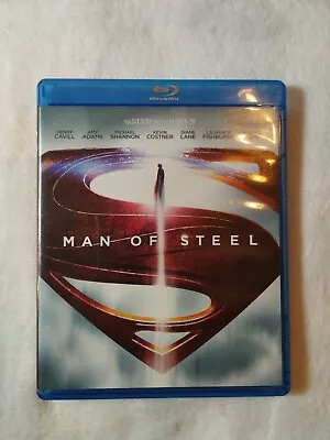 Man Of Steel [Superman] (2013)  (Blu-Ray/DVD) Free Shipping • $8.99