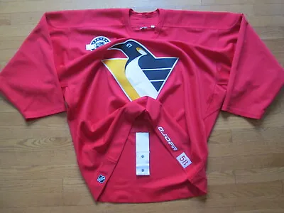 $82.55 • Buy Pittsburgh Penguins Robopen Practice Used Worn Jersey Size 58 Jofa