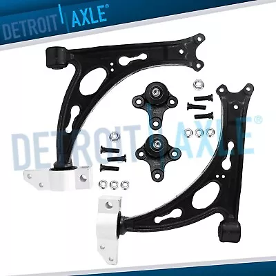 $94.22 • Buy Front Lower Control Arms + Ball Joints For VW Jetta Golf Eos GTI Audi A3 Quattro