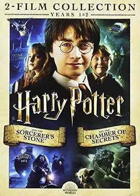 Harry Potter: Sorcerer's Stone/Chamber Of Secrets (2pack/DVD) (DVD) - VERY GOOD • $5.78