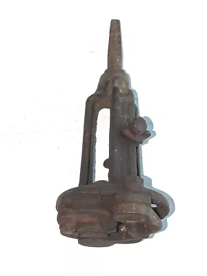 ANTIQUE Vintage MACHINIST TOOL LATHE MILL * WOODWORKING AUGER DOWEL CUTTER Drill • $20