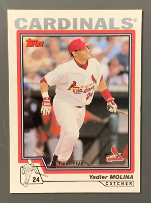 2004 Topps #324 Yadier Molina Rookie St. Louis Cardinals • $35.99