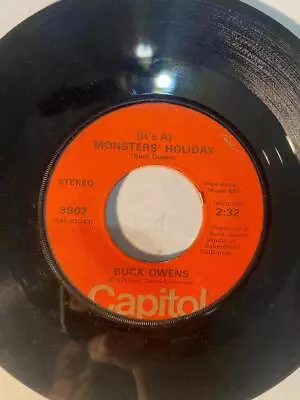 7  45 Rpm Buck Owens (it's A) Monsters' Holiday / Great Expectations Capitol Rec • $3