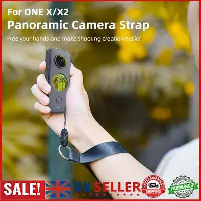 Panoramic Action Video Camera Neck Strap Wrist Lanyard For Insta360 One X/X2 GB • £5.58