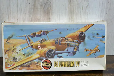 SEALED CLASSIC 1973 AIRFIX 1/72 WW II RAF Bristol BLENHEIM Mk.IV Bomber (b2) • $13.95