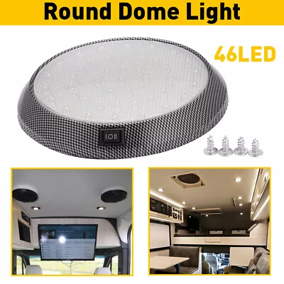 12V Stainless Steel LED Dome Light Boat Marine RV Cabin Ceiling Lamp 5.12  • $13.99