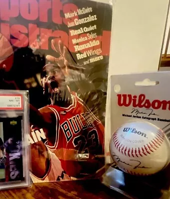 Wilson Michael Jordan Facsimile Autographed Baseball! VERY RARE!(2pack) • $399.99