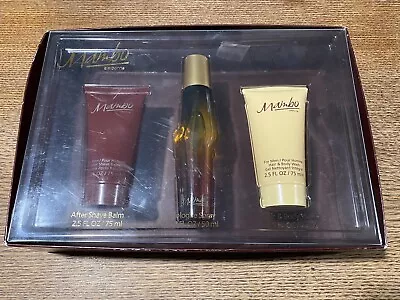 Mambo By Liz Claiborne For Men 1.7 Oz Cologne After Shave Body Wash Gift Set New • $24