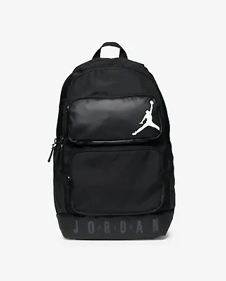 Nike Air Jordan Essential Backpack Black White 9A0670-023 Gym Laptop School Bag • $71.99