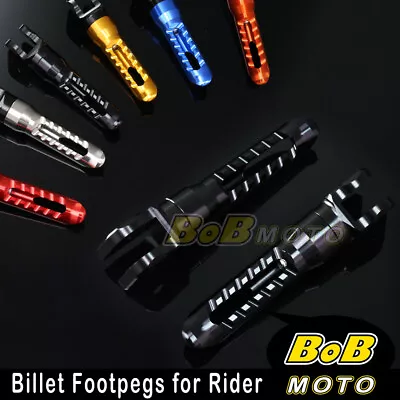 Rider Front Foot Pegs Footrests Fit Yamaha YZF R1 R1M 15-19 YZF R1S R6 • $32.50