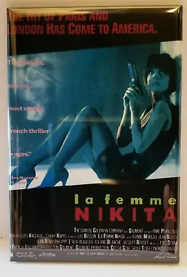 La Femme Nikita MAGNET 2 X3  Refrigerator Locker Movie Poster • $6.95