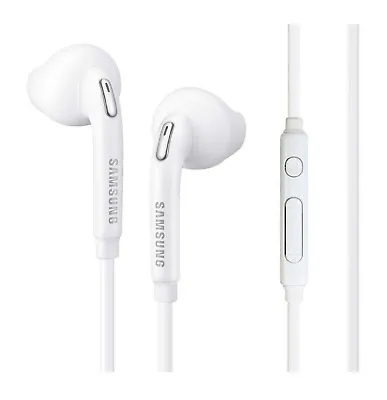 Earphones Headphones Genuine Samsung Galaxy S7 Edge S6 Note 5 4 3 2 A3 A5 A7 J3  • £4.49