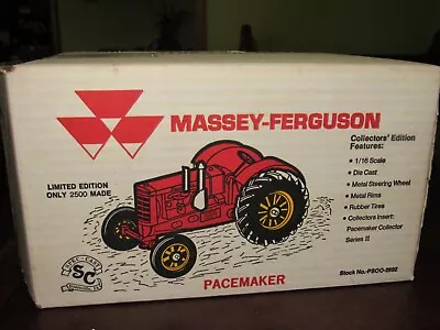 Speccast 1/16 Massey-ferguson Limited Edition (1/2500) Pacemaker Tractor - Mib • $34.95