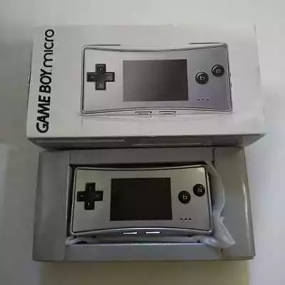 Nintendo Gameboy Micro Silver Box Console Charger [BOX] • $405.61