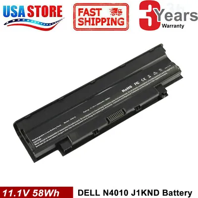 Battery J1KND For Dell Inspiron N5010 N4010 M5030 N5110 N7010 N7110 N3010 • $16.89