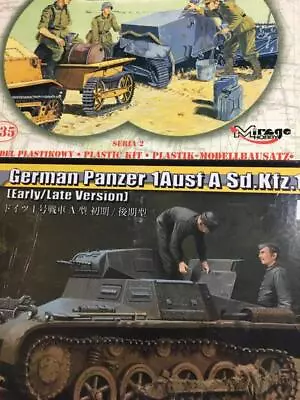 Perfect Condition Hobby Boss Panzer I Tank 1/35 Model Kit & Extra Kit Trailer • $9.33