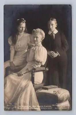 Prince Joachim & Princess Victoria Luise RPPC Antique Prussia Royalty Photo ~10s • $12.99