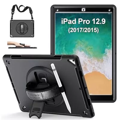 Case For IPad Pro 12.9 2nd Generation 2017 & 2015 1st Gen: Military Grade Heavy. • $49.55