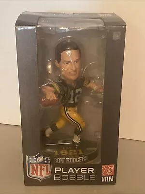 NFL Green Bay Packers Bobble Head NEW (Aaron Rodgers) Est 1921 NIB • $24.95