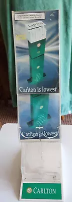 Vintage CARLTON Cigarettes Store Display Pack Dispenser • $20.99