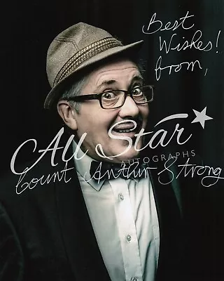 COUNT ARTHUR STRONG - Signed Photograph 03 (SCHT) • £23