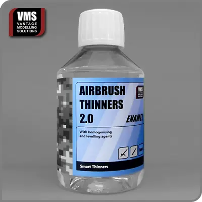VMS Airbrush Thinners 200 Ml For ENAMELS Humbrol Compatible • $17.90