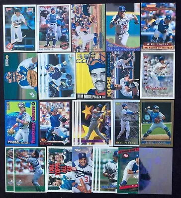 Mike Piazza HoF Lot 31 Cards: 1993 Donruss Rated Rookie O-Pee-Chee Premier RC++ • $7