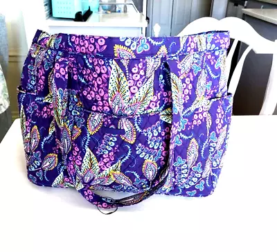 Vera Bradley Get Carried Away Tote Batik Leaves • $99