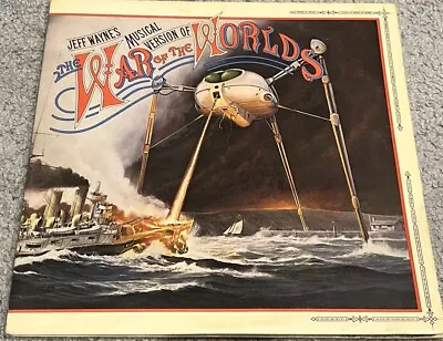 Jeff Wayne Musical Version Of The War Of The Worlds Double Vinyl 1978 2LP & Book • £9.99