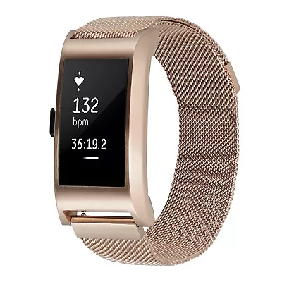New Milanese Stainless Steel Wrist Band Strap For Fitbit Charge 2 / Charge HR 2 • $11.95