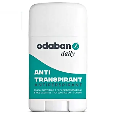 ODABAN Daily Antiperspirant Deo Stick 60g Stops Sweating And Cares For The Skin • £19.74