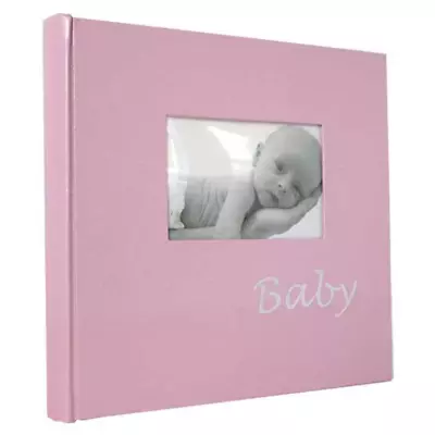 Baby Girl Pink Slip-In 6x4 Photo Album - 200 Photos • £10.95