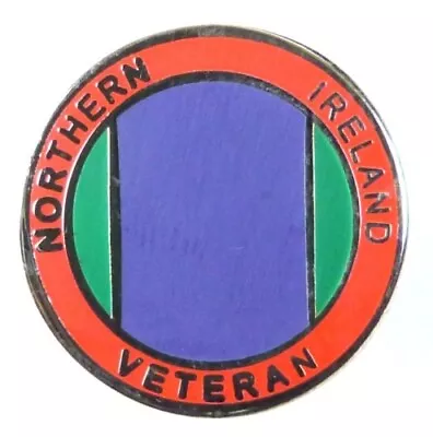 Northern Ireland Veteran Lapel Regimental Military Badge • £4.99