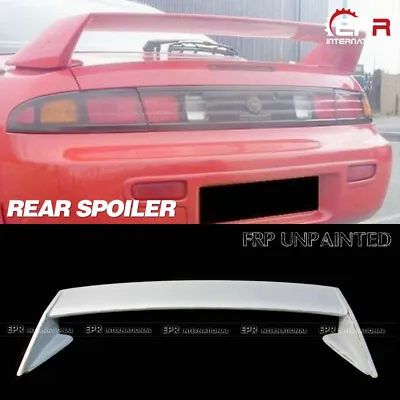 FRP Unpainted Rear Trunk Spoiler Wing Lip BodyKits For Nissan S14 JDM Kouki • $1013.04