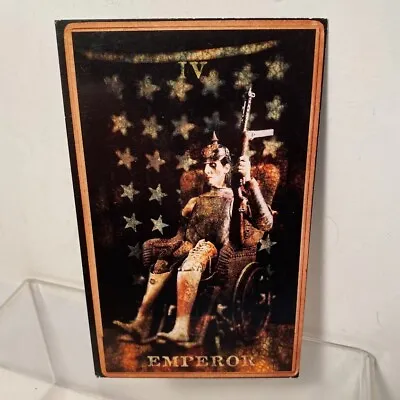 Orig. 2000 Marilyn Manson Hollywood Emperor Tour Promo Card Tarot 4 X6  • $12.99