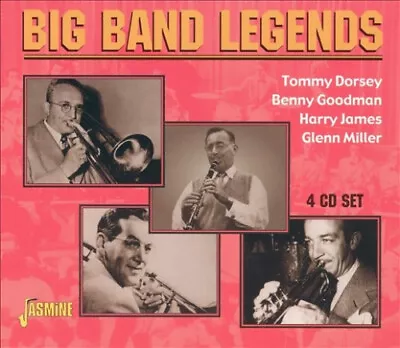 Big Band Legends Feat. Tommy Dorsey Benny Goodman Harry James & Glenn Miller • $46.79