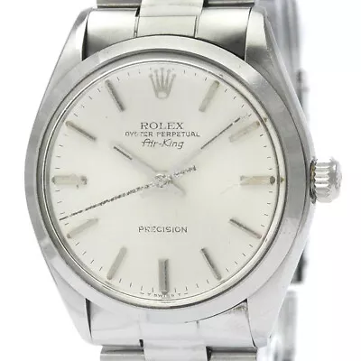 Vintage ROLEX Air King 5500 Stainless Steel Automatic Mens Watch BF561268 • £2474