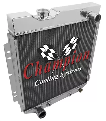 RN Champion 4 Row Radiator For 1961 - 1965 Mercury Comet V8 Conversion #MC251 • $303