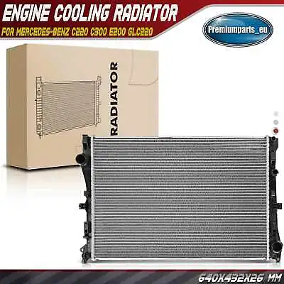 £86.99 • Buy Engine Cooling Radiator For Mercedes-Benz C220 C250 C300 E200 GLC220 S205 W205