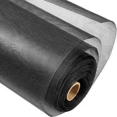 304 Stainless Steel Mesh Window Screen Roll35In X 10FT Black Window Screen  Du • $56.95