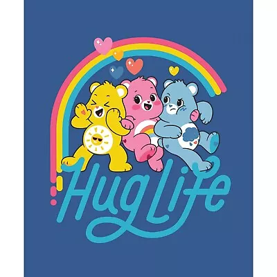 NEW Care Bears Hug Life Girls Quilting Fabric Panel • $24.95