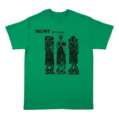 MGMT Band Gift For Fan Short Sleeve Green All Size S To 5 XL • $16.14