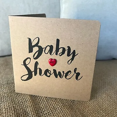 Handmade Baby Shower Card • £2.50