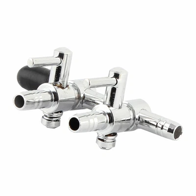 £4.57 • Buy Stainless Steel Aquarium Manifold Air Flow Pump Tubing Splitter Control Valve