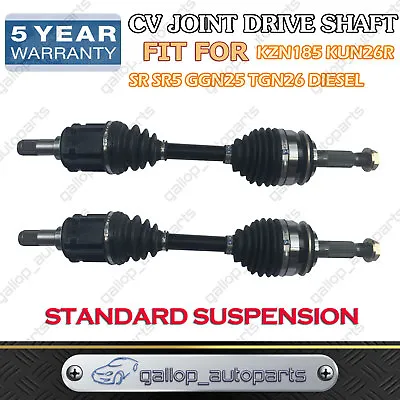 2 CV Joints Drive Axle Shaft For Hilux 4x4 05~16 GGN25 KUN25 KUN26R TGN26 SR SR5 • $195