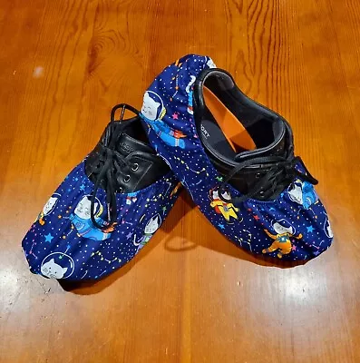 Handmade Bowling Shoe Covers - Space Kitty (Large) • $30