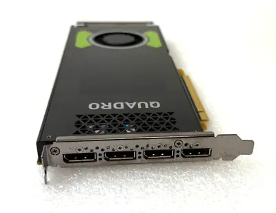 NVIDIA Quadro P4000 8GB GDDR5 PCIe 4 X DisplayPort Graphics Card TWPW0 00FC970 • $999.97