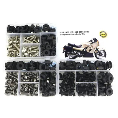 Full Fairing Bolts Nuts Kit Body Screw Fit For KAWASAKI GTR1000 ZG1000 1986-2006 • $31.97