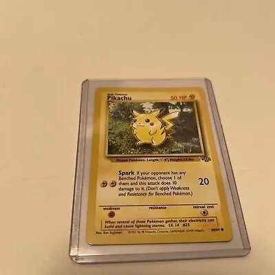 $42.12 • Buy Rare Pikachu Pokemon Card Jungle Set Near Mint Condition 60/64 1st Gen