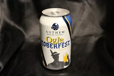 OK - Anthem Brewing - OGLE TOBERFEST - 12oz Empty Micro Craft Beer Can • $2.99